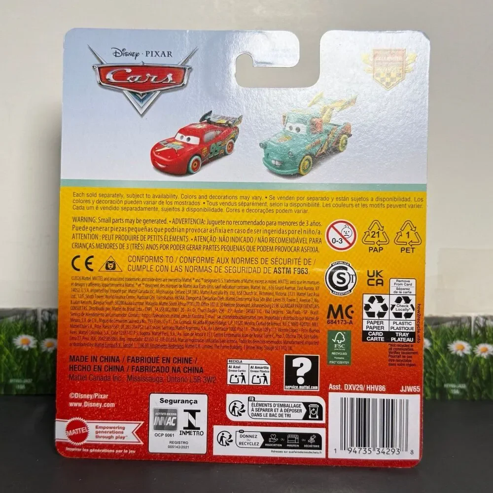 New Disney Pixar Cars “Race To Celebrate” LIGHTNING MCQUEEN 2026 Ultra Rare